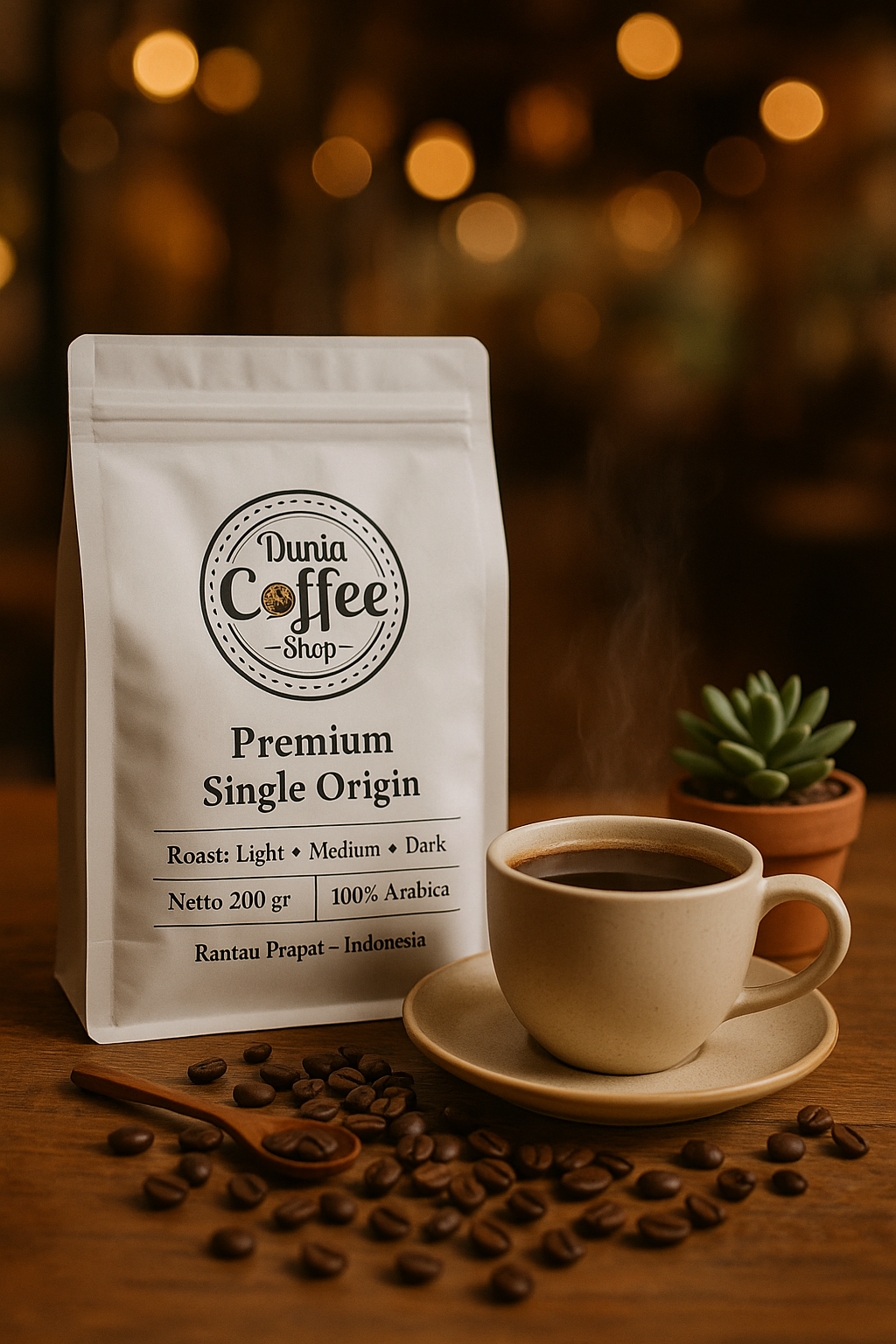 Premium - Biji Kopi Arabica Mandheling Premium dari Dunia Coffee Shop